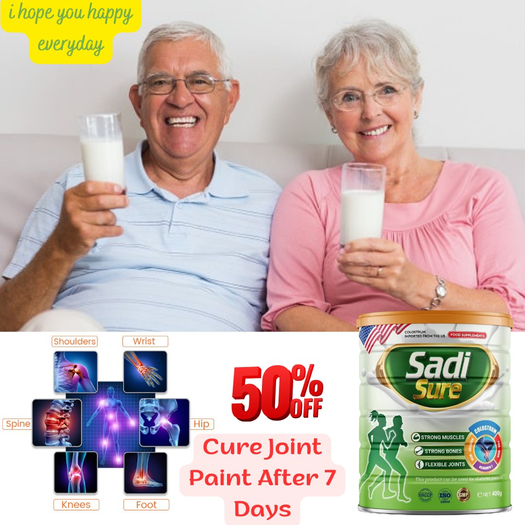 Buy 6 Get 3 Free Cans SADI SURE -Strong Joint and Bone with Milk  ( 9 boxes )
